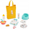 Coffret Accessoires Nurserie pour poupon 30 cm Corolle - Jaune et bleu - Des 18 mois