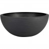 Pot de fleur EDA Plastique Rond Graphit Up Gris anthracite Ø 40 cm 14,9 L