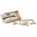 JEUJURA Jeu De Dominos En Bois - Coffret En Bois