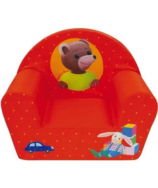 Fun House Petit Ours Brun fauteuil club en mousse pour enfant