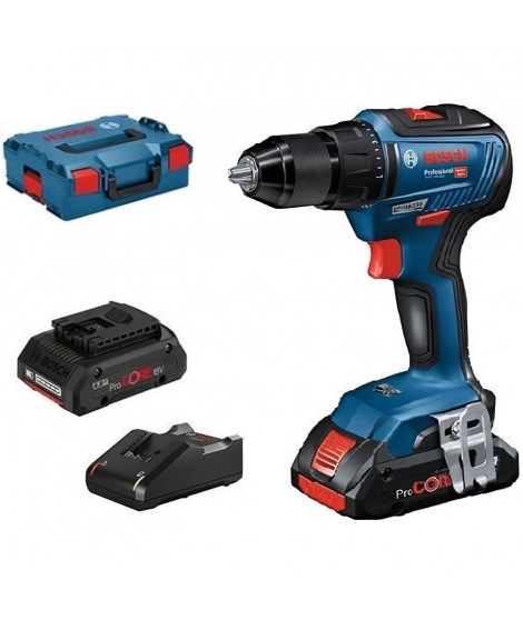 Perceuse-visseuse Bosch Professional GSR 18V-55 + 2 batteries ProCore 4,0Ah + L-BOXX - 06019H5204