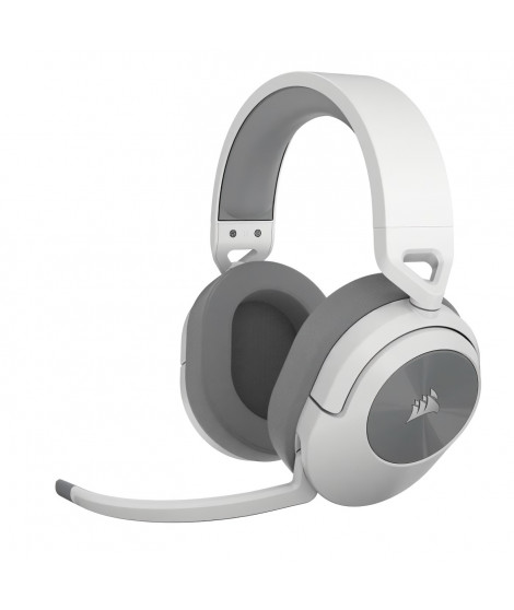 Casque Gaming sans fil CORSAIR HS55 WIRELESS - Son Surround Dolby Audio 7.1 - Blanc