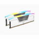 Mémoire RAM - CORSAIR - Vengeance RGB DDR5 - 32GB 2x16GB DIMM - 5600 MHz - 1,25V - Blanc (CMH32GX5M2B5600C36WK)
