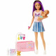 Barbie - Coffret Skipper Bebe Au Lit - Playset Poupée - 3 Ans Et +