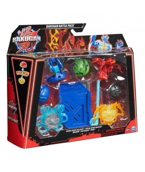 BAKUGAN - Battle Pack - 3 Bakugan + 2 Bakugan Special Attack