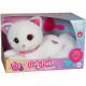 Peluche - Gipsy Toys - Chat Cuty Bella Fashionista - 30cm - Blanc Rose