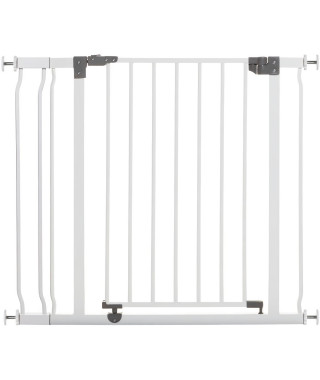 Dreambaby barriere de sécurité et extensionLiberty s'adapte a des ouvertures comprises entre 84 et 90 cm de largeur Blanc