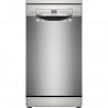 Lave-vaisselle pose libre BOSCH SPS2HKI58E - 10 couverts - Induction - L45cm - 46 dB - Gris Inox