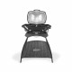 Barbecue électrique WEBER Q2400 avec stand - Grille acier 55x39 cm - Couvercle avec réflecteur de chaleur - Gris