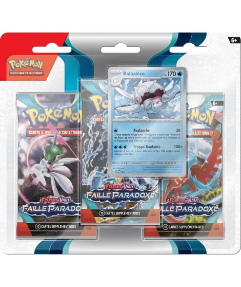 Pokémon EV04 : Pack 3 Boosters | Modele Aleatoire.