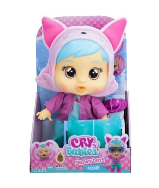 Poupon CRY BABIES - FOXIE - Poupon qui pleure de vraies larmes et accessoires - Mixte - A partir de 18 mois