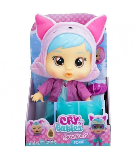 Poupon CRY BABIES - FOXIE - Poupon qui pleure de vraies larmes et accessoires - Mixte - A partir de 18 mois