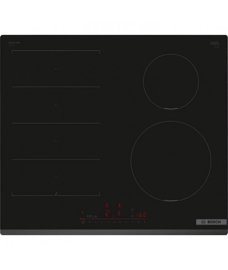 Table induction BOSCH - 4 foyers - L59 x P52 cm - PIX631HC1E