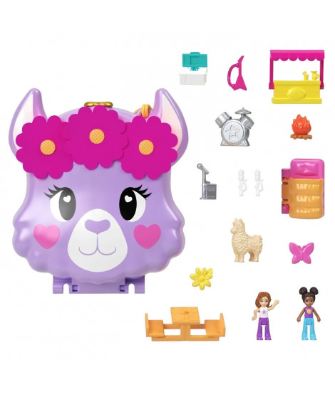 Polly Pocket - Coffret Aventure Du Llama - Mini-Univers - 4 Ans Et +