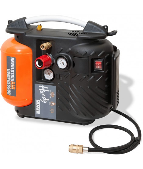 Compresseur REVOLUTION'AIR - HANDY COMP. 5 L 1.5 HP + T + PGS + SBC + 3 EMBOUTS