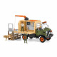 Camion de sauvetage d'animaux Schleich - Modele 42475 - Wild Life