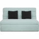 Banquette BZ 2 places - DUNLOPILLO - ReVEUR - Matelas Slyde Dunlopillo 188x138 - Vert