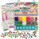 Bandai - Rainbow Loom Combo Set  Fabrication de bracelets - Métier a tisser avec 2300 élastiques  Charms et Perles - ? CD00102