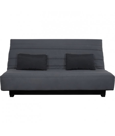 DUNLOPILLO Banquette clic clac 2 places - Gris - ReVEUR