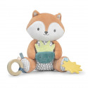 INGENUITY Calm Springs peluche Kitt le renard, anneau de dentition sans BPA, tissus a textures multiples, des la naissance