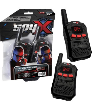 Talkie Walkie Spy X - Jouet & Accessoires d'Espion - Panoplie d'espionnage enfant - Lansay