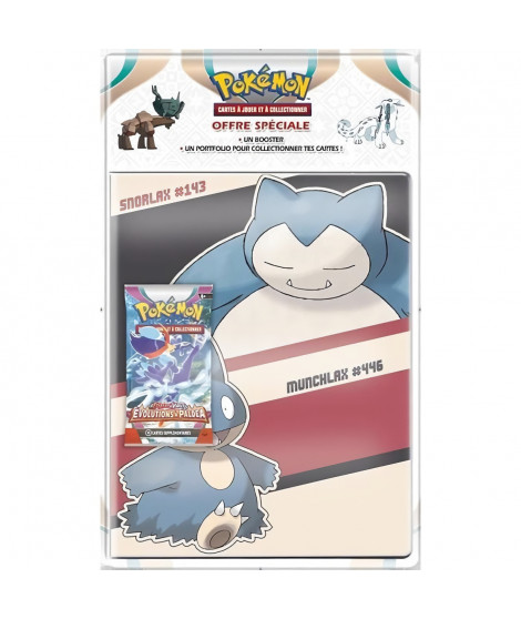 Pokémon - Pack Portfolio 180 cartes + Booster EV04