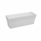 ELHO Bac a fleurs balconniere Loft Urban - 50 cm - Blanc