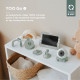 BABYMOOV Babyphone vidéo YOO Go+ - Batterie rechargeable - 4 accessoires supports caméra inclus - Grand écran 5