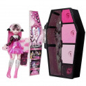 Monster High - Casiers Secrets de Draculaura Look Irisé - Poupée - 4 ans et + - MONSTER HIGH - HNF73 - POUPEE MANNEQUIN MONST…