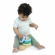 ITY de INGENUITY Cutie Stacks Nate, 4 anneaux de dentition a empiler sans BPA, support en faux bois, ours, vert, des 6 mois