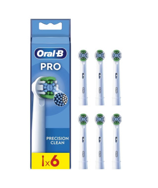 Brossette ORAL-B - Precision Clean - pour brosse a dent électrique - pack de 6