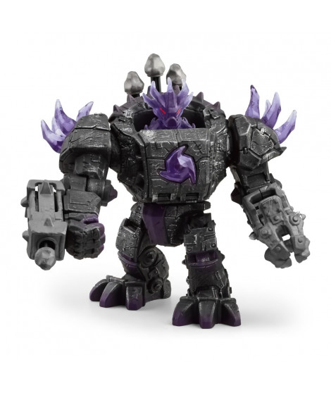 SCHLEICH - Master Robot des Ténebres Avec Mini Creature - 42557 - Gamme : Eldrador Mini Creatures