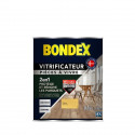 Vitrificateur Satin pour Proteger et Rénover les Parquets et Escaliers - BONDEX - Chene - Haute résistance - Lessivable - A+