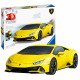 Puzzle 3D Lamborghini Huracán EVO - Edition jaune (avec grille)