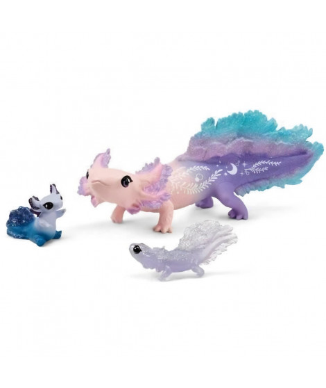 Playset - SCHLEICH - Salamandre Axolotls - Multicolore - Pour Enfant des 5 ans