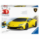 Puzzle 3D Lamborghini Huracán EVO - Edition jaune (avec grille)