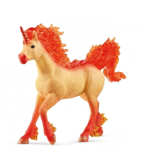 Figurine - SCHLEICH - Étalon Licorne de Feu Elementa - Multicolore - 5 ans et plus