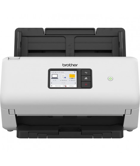 Scanner de documents bureautique recto-verso BROTHER ADS-4500 - 70 ppm/35 ipm - Ethernet, Wi-Fi Direct