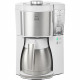 Cafetiere filtre MELITTA - Look V Therm Perfection 1025-15 Blanc/Acier Brossé - 10 tasses - AromaSelector