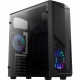 AEROCOOL BOITIER PC Tomahawk A - RGB - Moyen Tour - Noir - Format ATX (ACCM-PV17122.11)