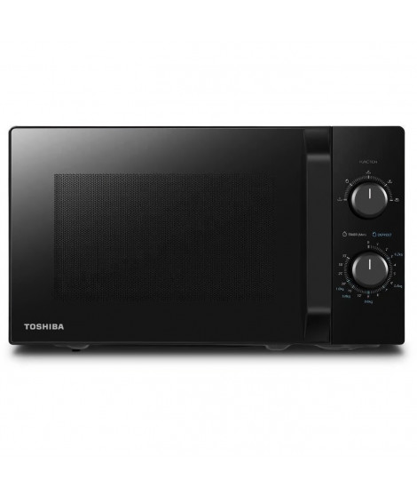 Micro-ondes pose libre - TOSHIBA - MW2-MM20P(BK) - Noir - 20L - 800W