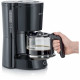 Cafetiere Filtre SEVERIN KA4815 - Noir - 1000 W - 1,4 L - Jusqu'a 10 tasses