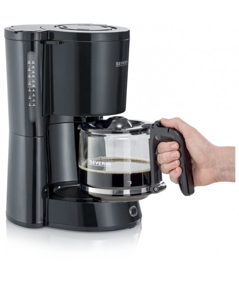 Cafetiere Filtre SEVERIN KA4815 - Noir - 1000 W - 1,4 L - Jusqu'a 10 tasses