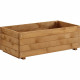Jardiniere rectangulaire 60 L - Bois sapin d'Espagne - 80 x 40 x 27 cm - Traitement anti-corrosion