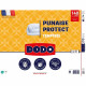 Couette tempérée DODO 140x200 cm - 1 personne - Protection anti punaise, anti acarien - 300G/m² - Blanc - Fabriqué en France