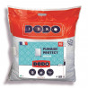 Oreiller médium DODO 60x60 cm - Protection anti punaise, anti acarien - 550 gr - Blanc - Fabriqué en France