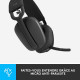 Logitech - Casque d'écoute léger sans fil avec Micro anti-bruit de fond - Zone Vibe 100 - Graphite