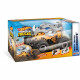 MONDO MOTORS - Véhicule radiocommandé - Effets lumineux - Hot Wheels Rhinomite - Monster Truck - 28cm