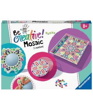 Coffret Maxi Mosaique Ravensburger - 3 objets en mosaique - A partir de 8 ans