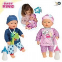 BABY KING Kit poupon + accessoires - 36 sons